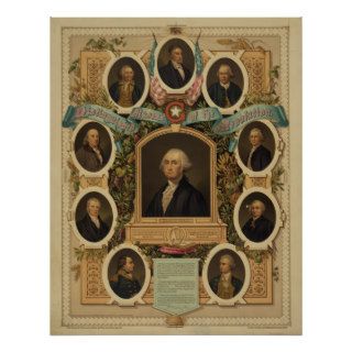 Distinguished Masons of the American Revolution Posters