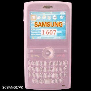 Samsung Blackjack SGH i607 Premium PDA Pink Silicone Skin Case Cover: Cell Phones & Accessories