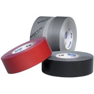Shurtape 689 PC 609 2 SIL Industrial Grade Cloth Duct Tape, 200 Degree F Performance Temperature, 22 lb/in Tensile Strength, 60 Yrd Length x 2" Width, Silver: Industrial & Scientific