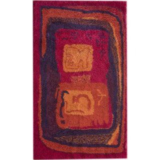 nuLOOM RORY4A 609 Rya Collection 100 Percent Wool Area Rug, 6 Feet by 9 Feet, Shag, Invigorate   Area Rugs