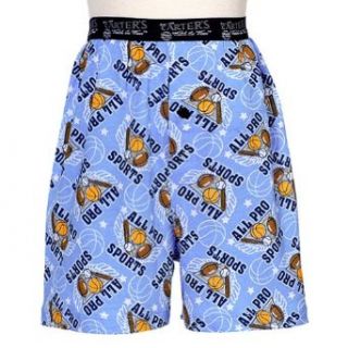 Little Boys Light Blue Pro Sports Boxer Shorts Underwear 4/6: Novelty Boxer Shorts: Clothing
