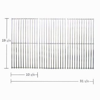591S3   Stainless Steel Cooking Grid for Brinkmann, Charmglow, Glen Canyon, Jenn Air, Kirkland, Member's Mark, Nexgrill, Outdoor Cooking Systems, Perfect Flame, Sams & Virco Gas Grill Models : Grill Parts : Patio, Lawn & Garden