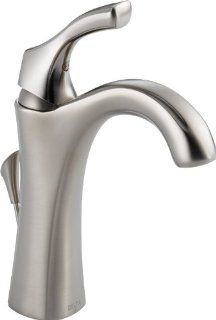 Delta 592 SS DST Addison Single Handle Centerset Lavatory Faucet, Stainless   Touch On Bathroom Sink Faucets  