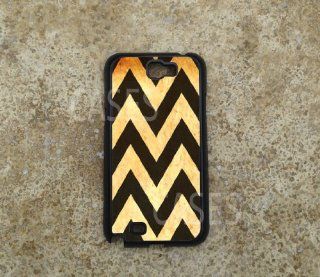 Galaxy Note 2 Case Cover, Unique Rusty Chevron Pattern Cute Stylish Cases for: Cell Phones & Accessories