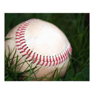 Baseball Stitching Photo Print