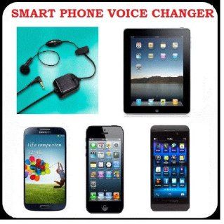 IPHONE GALAXY SMART PHONE HANDSFREE CELLPHONE VOICE CHANGER HEADSET DISGUISE SPY Cell Phones & Accessories