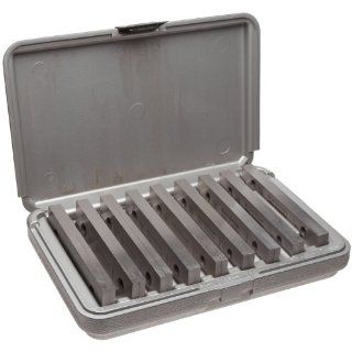 Brown & Sharpe 599 921 4 Steel Parallel Set, 9 Pairs, 6" Long, 1/4" Wide With Case: Precision Measurement Products: Industrial & Scientific