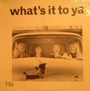 what's it to ya LP: Music