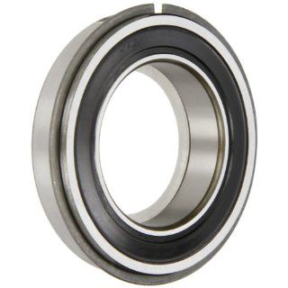 SKF 6010 2RSNRJEM Deep Groove Ball Bearing, Double Sealed, Snap Ring, Steel Cage, C3 Clearance, 50mm Bore, 80mm OD, 16mm Width, 3600lbf Static Load Capacity, 4860lbf Dynamic Load Capacity: Industrial & Scientific