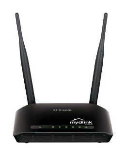 D Link DIR 605L Wireless Router   IEEE 802.11n 2 x Antenna   ISM Band   300 Mbps Wireless Speed   4 x Network Port   1 x Broadband Port Desktop: Computers & Accessories