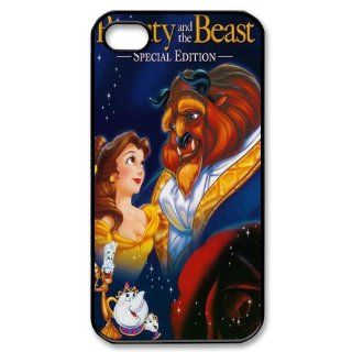 Personalized Beauty and the Beast Protective Snap on Cover Case for iPhone 4/4S BATB45: Cell Phones & Accessories
