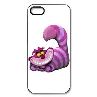Custom Cheshire Cat Personalized Cover Case for iPhone 5 5S LS 622: Cell Phones & Accessories