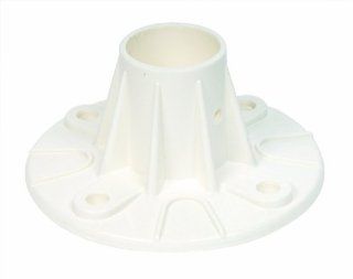 S.R. Smith 05 623 Deck Mounted Flange for Pools, Plastic, Single : Above Ground Swimming Pools : Patio, Lawn & Garden