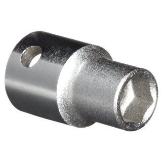 Martin BM608 8mm Type I Opening 3/8" Square Drive Socket, 12 Points Standard, 1 1/8" Length, Chrome Finish: Socket Wrenches: Industrial & Scientific