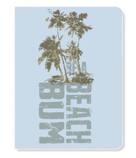 ECOeverywhere Be A Beach Bum Sketchbook, 160 Pages, 5.625 x 7.625 Inches (sk14334) : Storybook Sketch Pads : Office Products