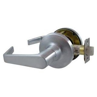 Falcon T101S D 626 T Series Grade 1 Extra Heavy Duty Cylindrical Chasis Non Handed Lock, Passage Function, Keyless Cylinder, Dane Lever, Satin Chrome Finish Door Levers