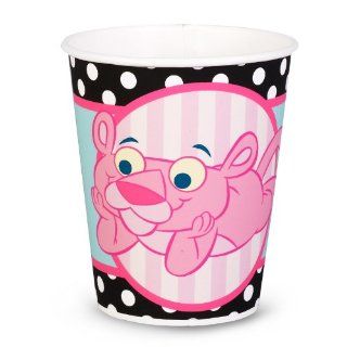 Baby Pink Panther 9 oz. Paper Cups (8): Toys & Games