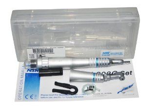 NEW NSK Dental Slow Low Speed Handpiece air motor e type Kit EX 203 Set 4H holes: Health & Personal Care