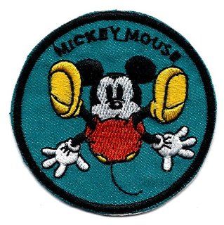 Mickey Mouse w bottom 'butt' in the air 'slip and fall'  Oops Embroidered Iron On / Sew On Patch   Disney 
