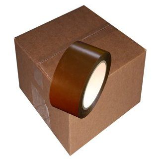 Dark Brown vinyl tape CVT 636(2" x 36 yd.) Case (24 Rolls) : Packing Tape : Office Products