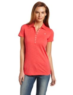 Lilly Pulitzer Women's Trophy Polo, Island Coral, Large