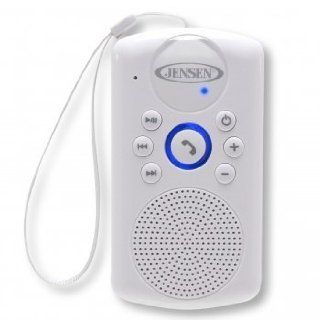 Jensen Bluetooth Rechargeable Shower Speaker (SMPS 640): Office Products