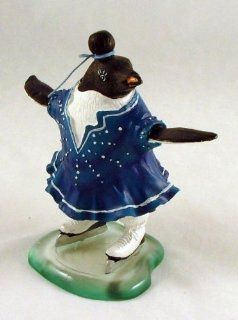 Antarctica Penguin on Ice Figure Skating Skates NeW   Collectible Figurines