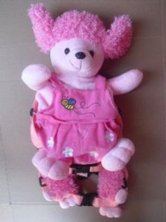 Pink Poodle Toddler Child Backpack: Infant And Toddler Apparel: Clothing
