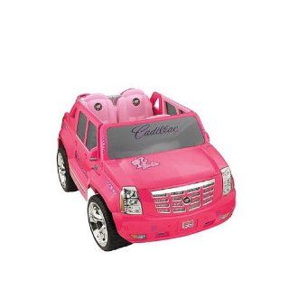 Power Wheels Fisher Price Barbie Cadillac Hybrid Escalade EXT   Pink: Home Improvement