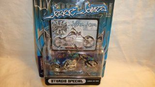 MUSCLE MACHINES 1:31 SCALE JESSE JAMES STURGIS SPECIAL WEST COAST CHOPPERS DIE CAST COLLECTIBLES: Toys & Games
