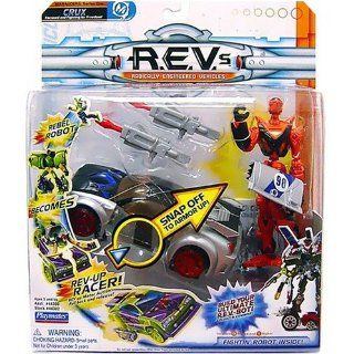 R.E.V.s Revs Action Figure Robots Marauders Series 1 Crux: Toys & Games