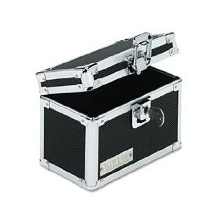 3 Pack Vaultz Locking Index Card File with Flip Top Holds 350 3 x 5 Cards, Black by IDEASTREAM (Catalog Category: Files & Filing Supplies / Card Filing) : Office Products