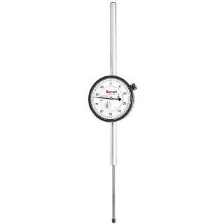 Starrett 655 3041J Dial Indicator, 3.000 Inch Measuring Range, .001 Inch Graduation, 0 100 Dial Reading, AGD Group 3, Jeweled Bearings, Lug On Center Back: Dial Calipers: Industrial & Scientific
