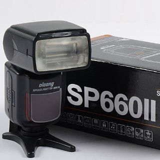 OLOONG SP660II SP 660 II Wireless TTL Flash Speedlite with E TTL and i TTL Remote : On Camera Shoe Mount Flashes : Camera & Photo