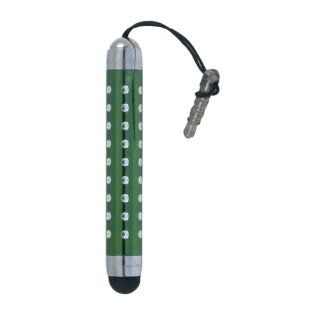 Generic Green Bling Diamond Rhinestones Capacitive Touch Screen Stylus Pen For Galaxy 8.0 N5100: Cell Phones & Accessories