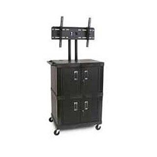 Tuffy Flat Panel Monitor ; Plasma, LCD Cart 50" H : Audio Video Equipment Carts : Office Products