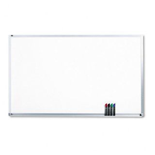Quartet : Magnetic Dry Erase Board, Porcelain, 60 x 36, White, Aluminum Frame  :  Sold as 2 Packs of   1   /   Total of 2 Each : Office Products
