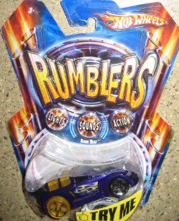 Hot Wheels Rumblers BACK BEAT Lights   Sounds   Action: Toys & Games