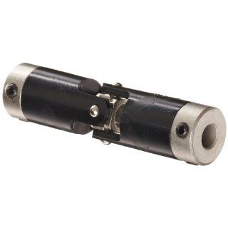 Boston Gear JP621/4 Universal Joint, Single, Molded, 0.250" Bore, 0.860" Bore Depth, 2.641" Length, 0.625" Outside Diameter, 60 ft/lbs Max Torque, Delrin: Pin And Block Universal Joints: Industrial & Scientific