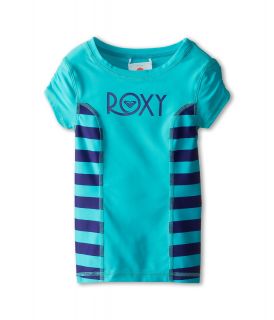 Roxy Kids Escape Rashguard Girls Swimwear (Blue)