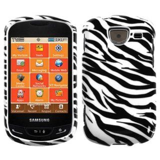MYBAT SAMU380HPCIM056NP Slim Stylish Protective Cover for Samsung Brightside U380   1 Pack   Retail Packaging   Zebra Skin: Cell Phones & Accessories