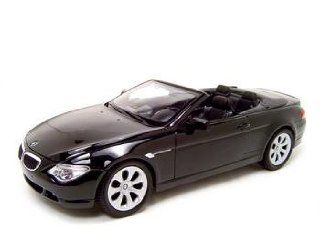 BMW 645ci Convertible Black Diecast Model 1:18 Die Cast Car: Toys & Games
