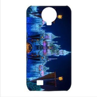 Treasure Design FashionCaseOutlet Disney Disneyland Castle Samsung Galaxy S4 I9500 3D Waterproof Back Cases Covers: Cell Phones & Accessories