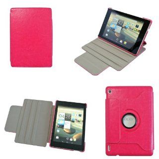 High quality 360 degree rotating Stand Case For Acer Iconia A1 A1 810 Tablet (Rose): Cell Phones & Accessories