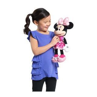 Just Play Minnie Mouse Tickled Pink Plush: Toys & Games