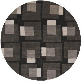 Bense Garza Collection Hand tufted Contemporary Rug (7'9 Round) by Chandra Rugs   Area Rugs