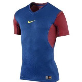 Nike Pro Men's Vapor FC Barcelona Soccer Shirt Size Large : Running Shirts : Sports & Outdoors