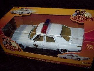 "WHITE LIGHTNING" Rosco Police Patrol 1974 Dodge Monaco Dukes of Hazard Chase Car 1/18 Johnny Lightning: Everything Else