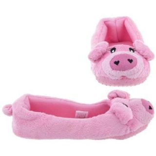 Pig Ballet Flat Slippers for Women XS/3 4: Shoes