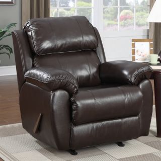 Fernley Leather Chaise Recliner
